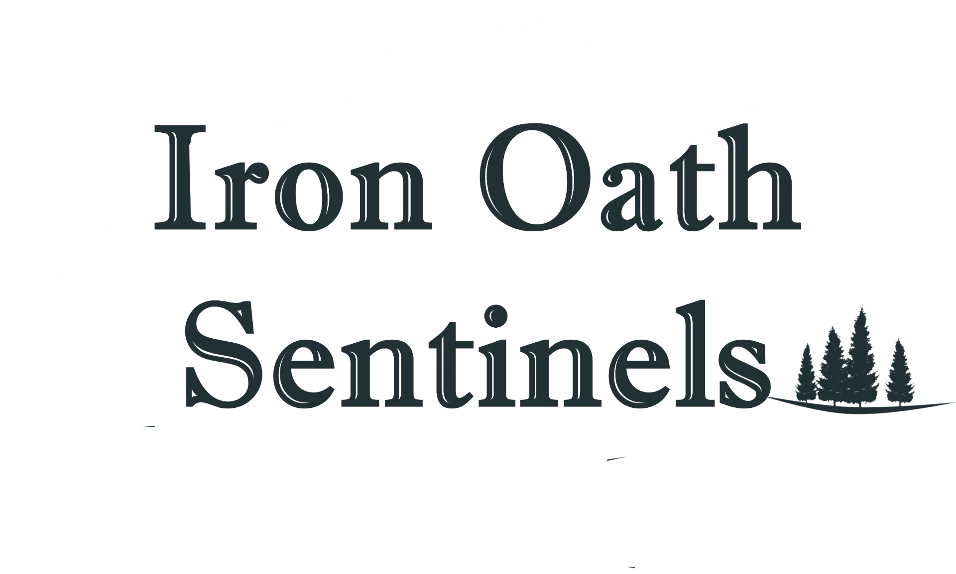 Iron Oath Sentinels series logo